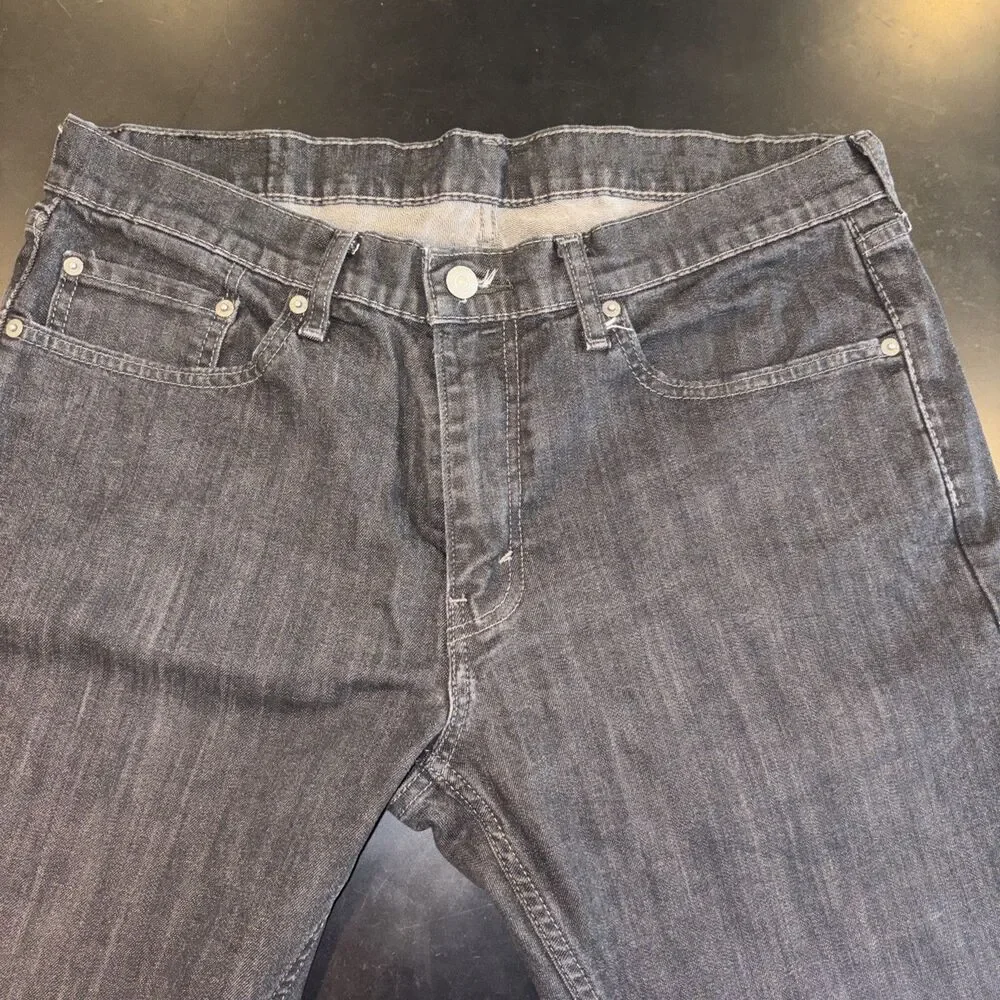 LEVI'S 569 JEANS Loose Straight Black Y2K Skater VintageStyle Streetwear Relaxed